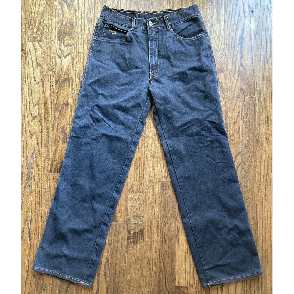 Vintage Y2K Texas Tuff Jeans Mens Size 32x32 (fits 29x29) Dark Wash Hip Hop